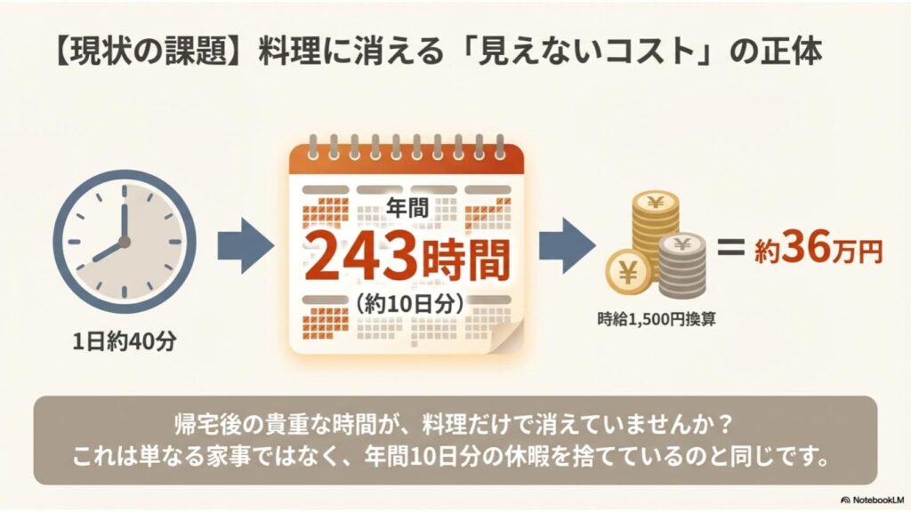 共働き家庭の料理事情と「時間がない」問題
