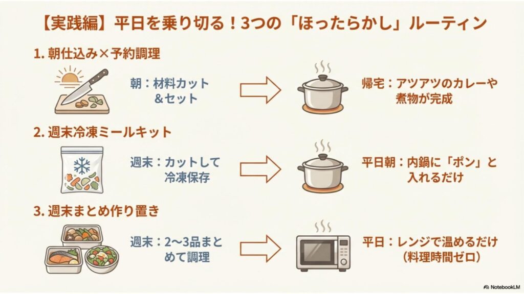 共働き家庭のホットクック活用術【平日ルーティン】