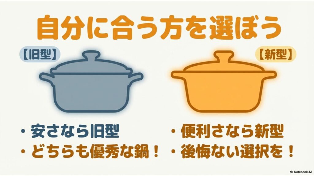 まとめ：KN-HW16GとKN-HW16H、自分に合うモデルを選ぼう