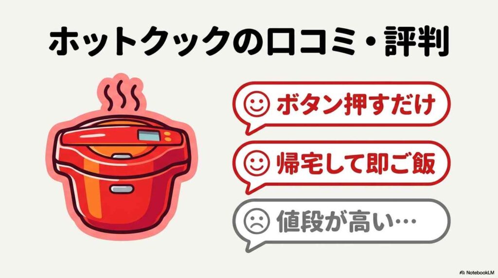 ホットクックの口コミ・評判