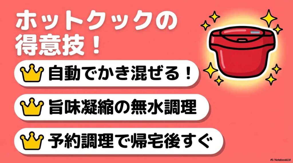 ホットクックは電子レンジの「代わり」にはならないが「最強の相棒」になれる