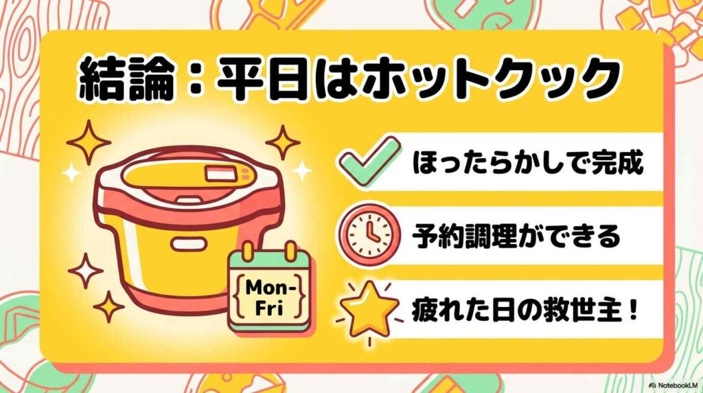 せいろとホットクックの違いを先に結論|平日ごはんならホットクックが続きやすい
