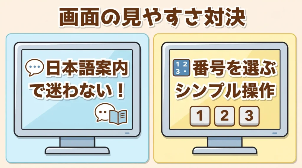 比較⑤ 液晶表示と操作性：毎日続けられる使い勝手は？