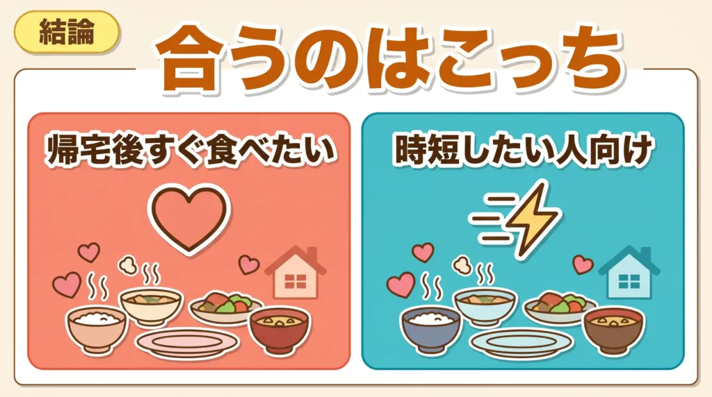 結論：ホットクックとティファール、どんな人にどっちがおすすめ？