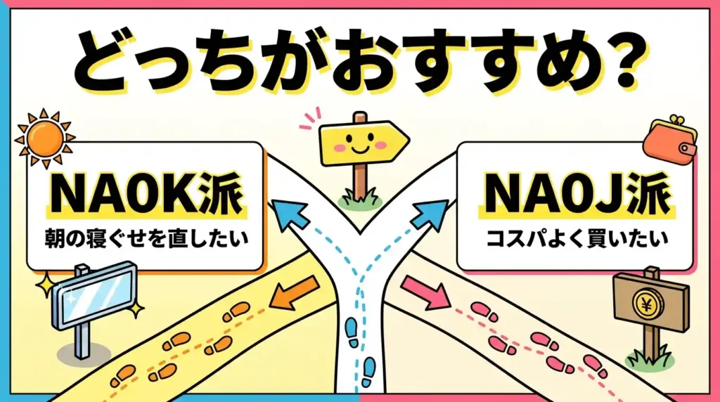 結論 EH-NA0KとEH-NA0Jはどんな人にどっちがおすすめ？ 