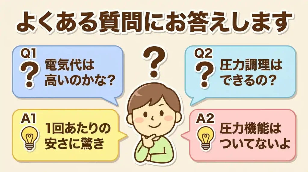 象印STAN.EL-KA23の評判によくある質問