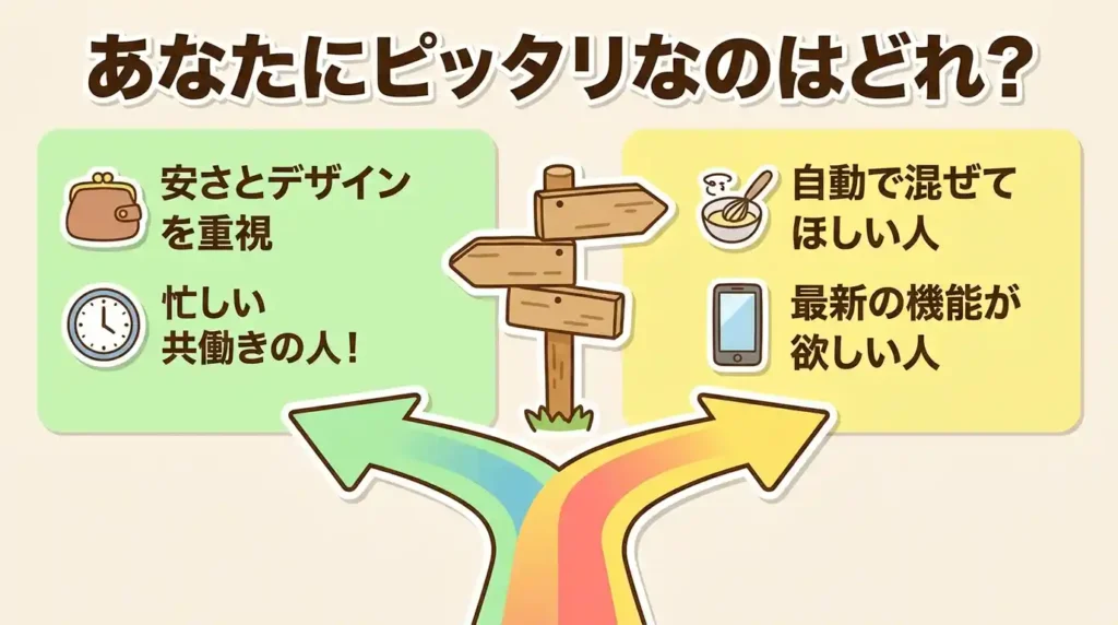 EL-KA23がおすすめな人・別を考えたい人