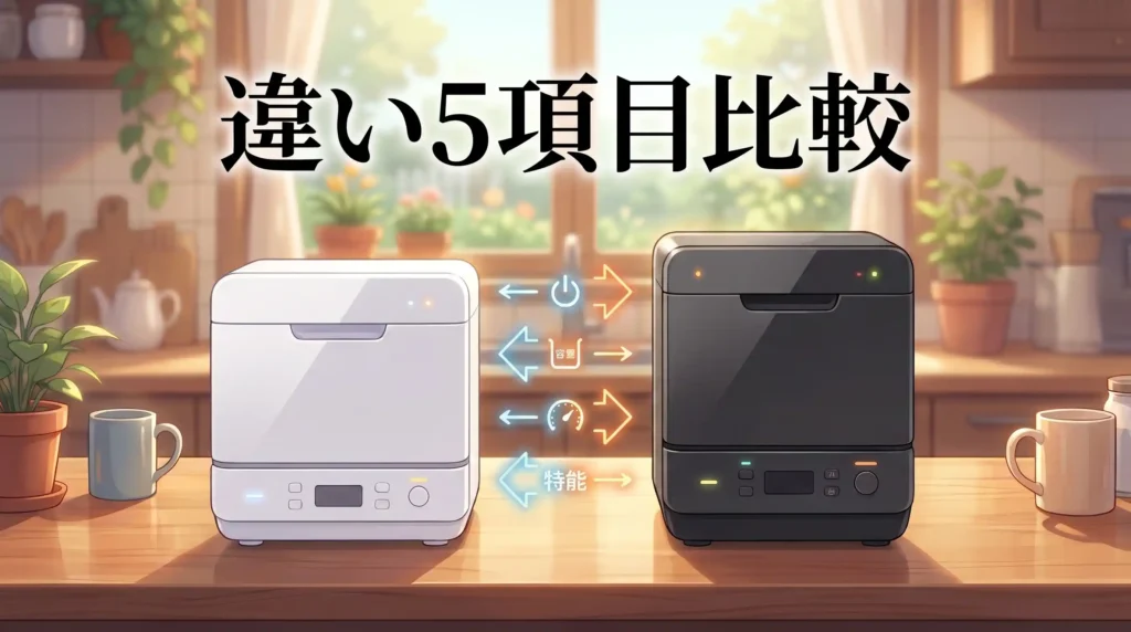 RCP-3とRCP-7の違いを5項目で比較した結果一覧