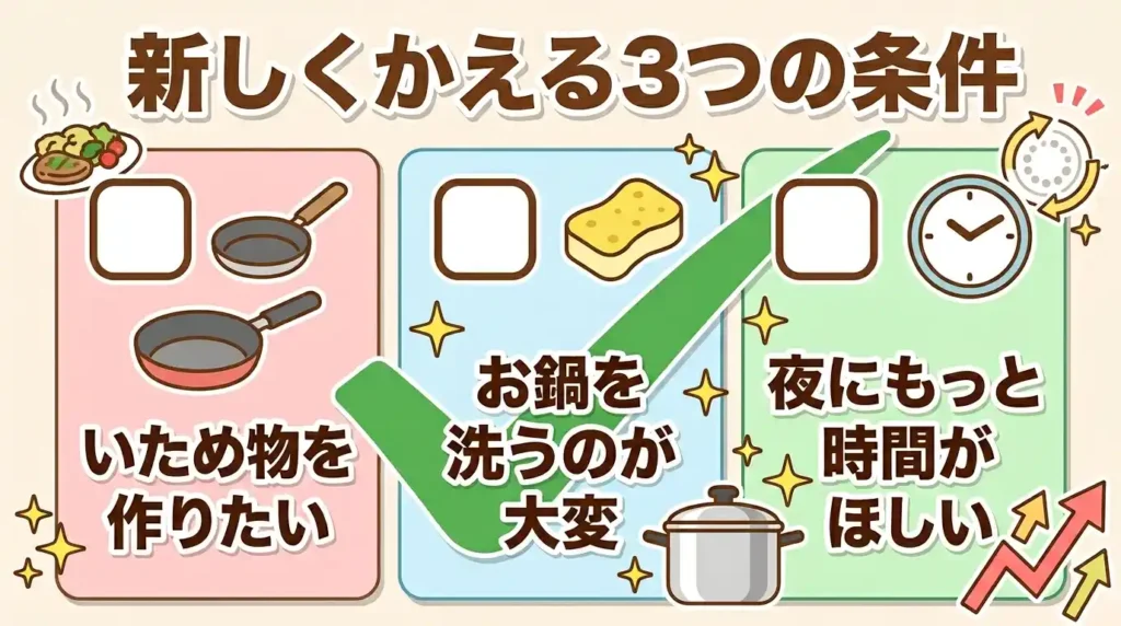 KN-HT99Aから最新型へ進む3条件！買い替え判断のチェックリスト