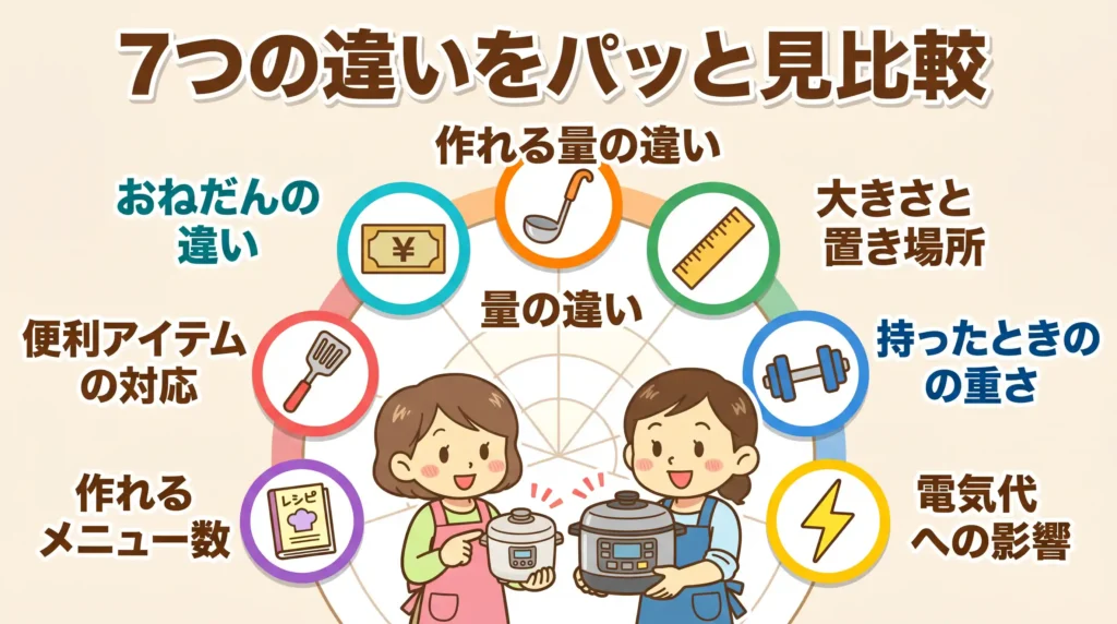 KN-HW24HとKN-HW16Hの違い7つを一覧表で比較