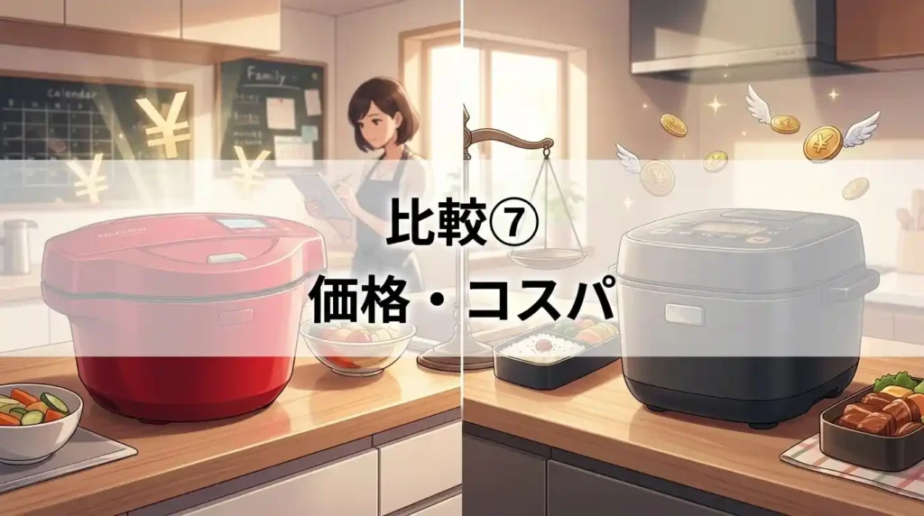 比較⑦ 価格・コスパ