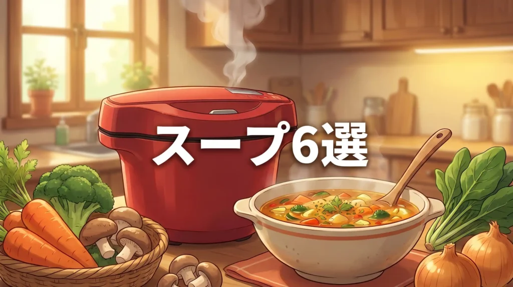 スープ・汁物系ずぼらレシピ6選〜野菜不足を一発解消〜