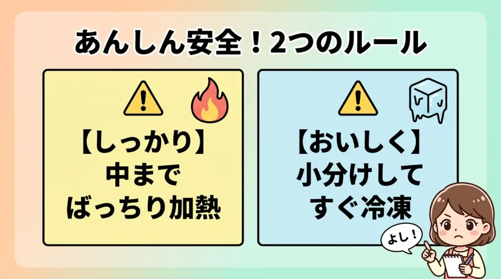 ホットクック離乳食で気をつけたい加熱と冷凍ストックの注意点