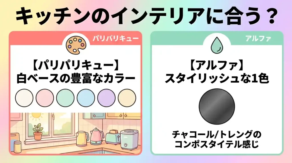 比較⑫ 色の選びやすさ