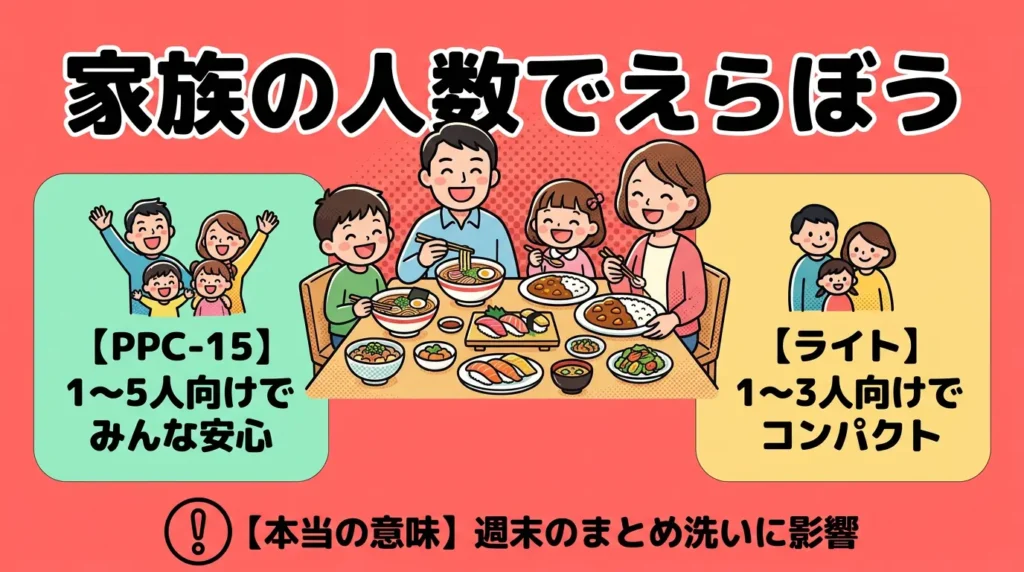 比較③ 対応人数の目安