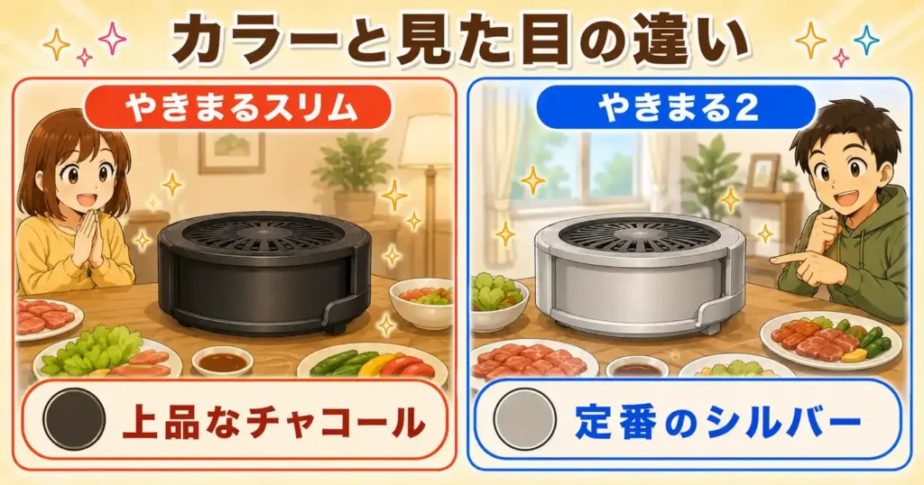 比較⑦ カラーとデザイン